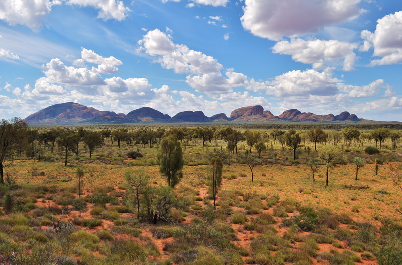 Kata Tjuta W czerwonym sercu Australii